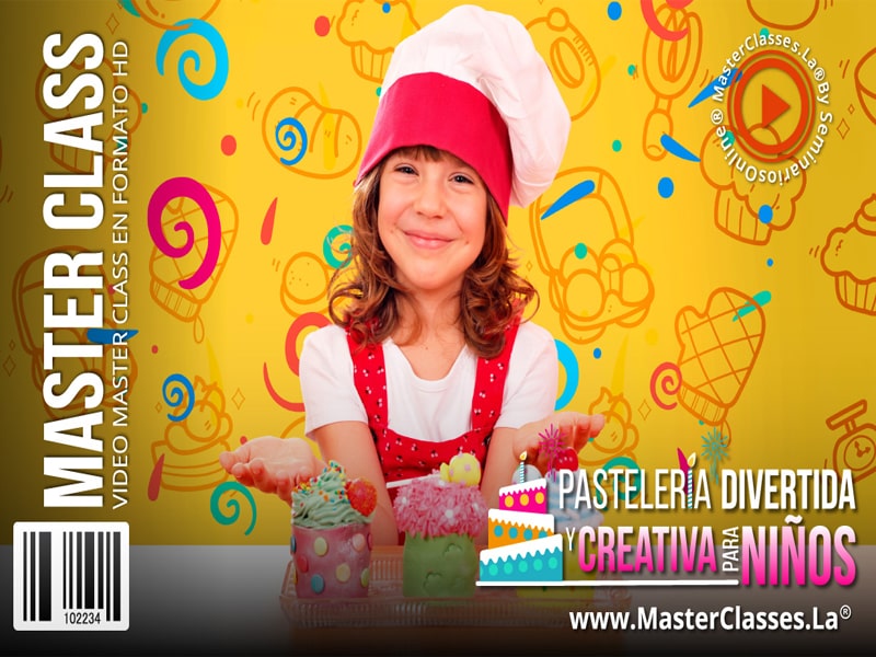 Curso de pasteleria para niños