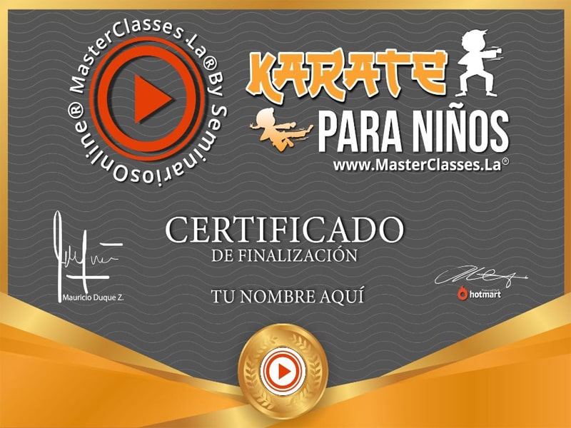 Clases de karate en linea para niños